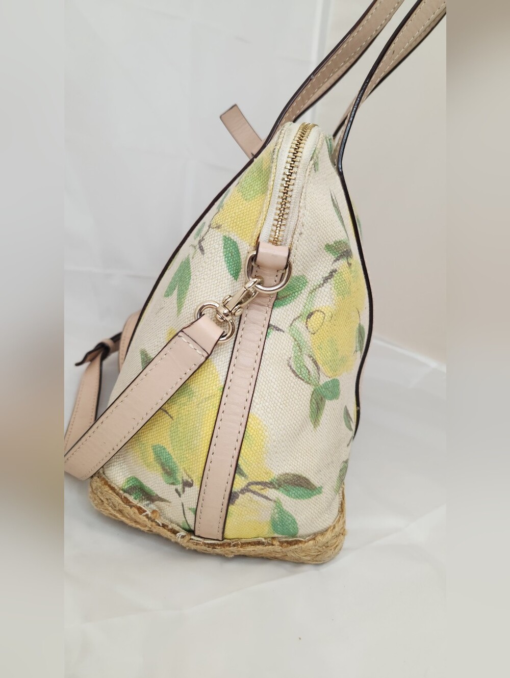 kate spade Capri Espadrille Painterly Lemon Maise RARE AMAZING CONDITION! - Picture 7 of 10